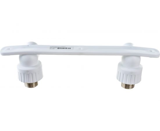 Угольник RTP PN25 комбинированный, с креплением, двойной под смеситель, наружная резьба, D20х1/2 мм 10703 