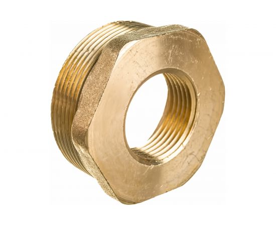 Футорка LEXLINE 2-1 нар/вн., латунь 50-25 Украина 513793 