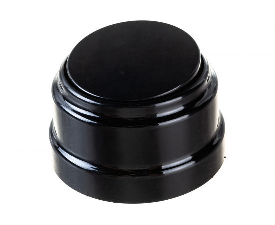 1-клавишный выключатель Bylectrica А110-2201 10А открытой установки, серия РЕТРО, черный, А110-2201 черный 