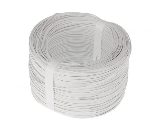 Упаковочная проволока в ПВХ REXANT белая, бухта 250 м 09-0101 