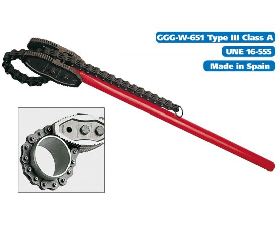 Цепной трубный ключ SUPER-EGO HEAVY DUTY 12" 103350000 