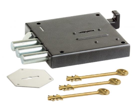 Накладной замок ZSI 110.11.013 ЗСИ-КЕРБЕРОС п/к защелка 2429 