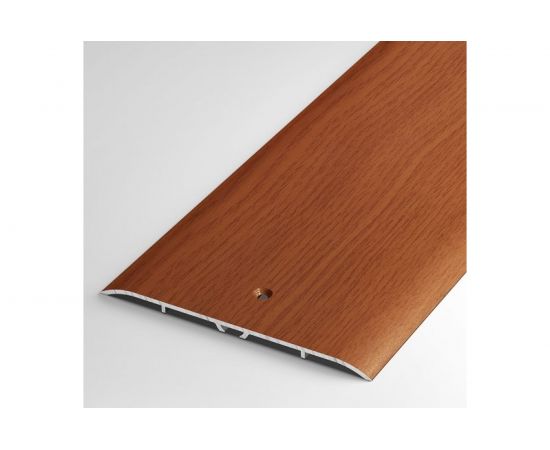 Порог прямой алюминиевый (100 мм; 0.9 м; декоративный; вишня) Лука 00000002227 