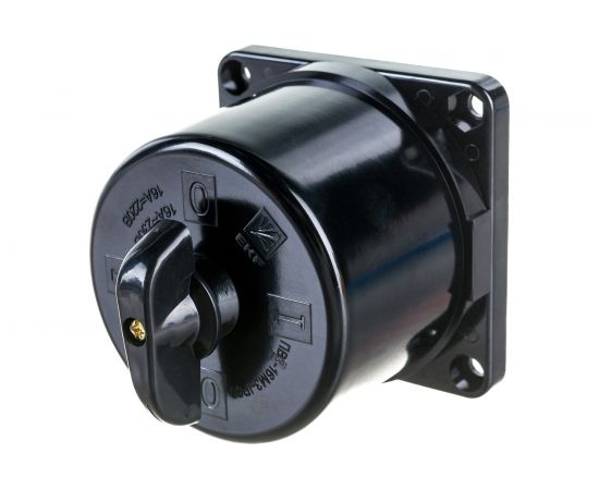 Пакетный выключатель EKF ПВ 3-16 PROxima, М3, IP30, карболит SQpv-3-16-2 