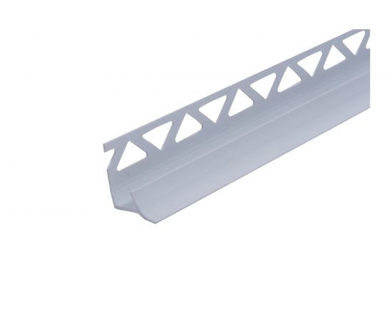 Уголок для кафельной плитки СХТ внутренний 9 мм 2,5 м белый ПрКп002 