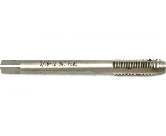 Дюймовый метчик TORNERI UNC 5/16" 18 нитей Р6М5 035356 