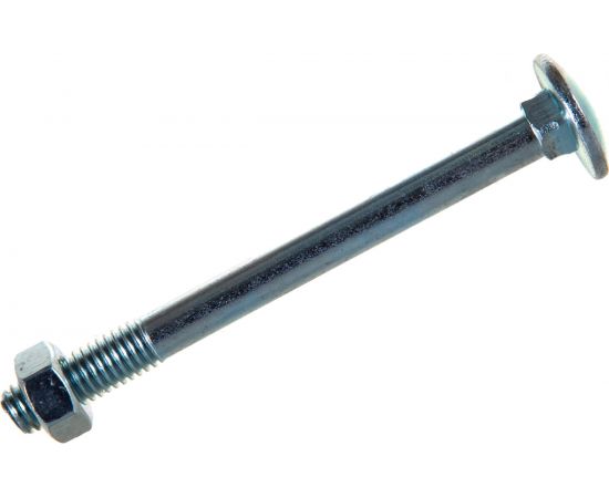 Болт с п.кр. гол. и кв.подголовком, с гайкой ЕВРОПАРТНЕР DIN603 Zn M8x90 2шт. 6 0533 2 