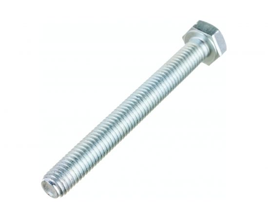 Болт Стройметиз М8х70 DIN 933, класс прочности 5.8, цинк уп. 2 шт 3011711 – изображение 2