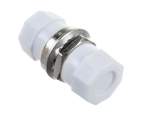 Оптический проходной адаптер FC-FC Hyperline, FA-S00Z-FC/FC-N/WH-SL SM/MM, simplex, корпус 243948 – изображение 2