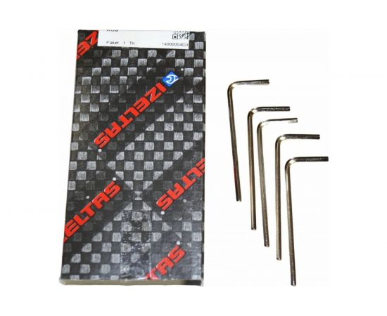 Шестигранный ключ IZELTAS 2 мм, (комплект 5 шт) 4900220020-1 – изображение 2