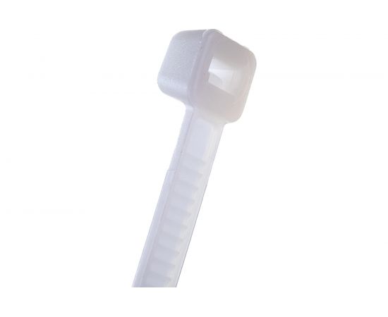 Нейлоновый хомут Navigator 3.6х200 белый NCT-036-200-100/WH 100шт 4670004710425 155880 – изображение 2