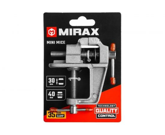 Настольные тиски для точных работ MIRAX, 40 мм 32472-40 – изображение 2