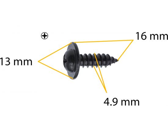 Автокрепеж для Hyundai/Kia 10 шт 1249205163 КрепАвто M2193 – изображение 2