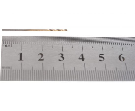 Сверло спиральное по металлу HSS TiN в блистере TDB010NTB (2 шт; 1х34х12 мм) Thorvik 52422 – изображение 3