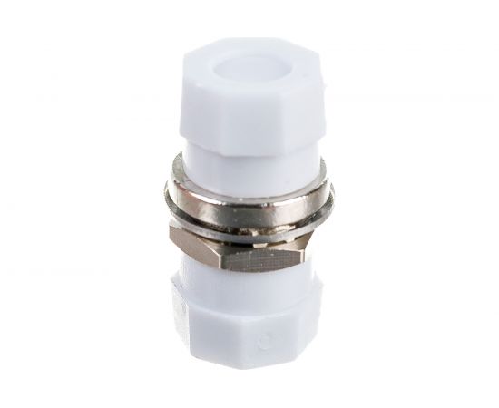 Оптический проходной адаптер FC-FC Hyperline, FA-S00Z-FC/FC-N/WH-SL SM/MM, simplex, корпус 243948 – изображение 3