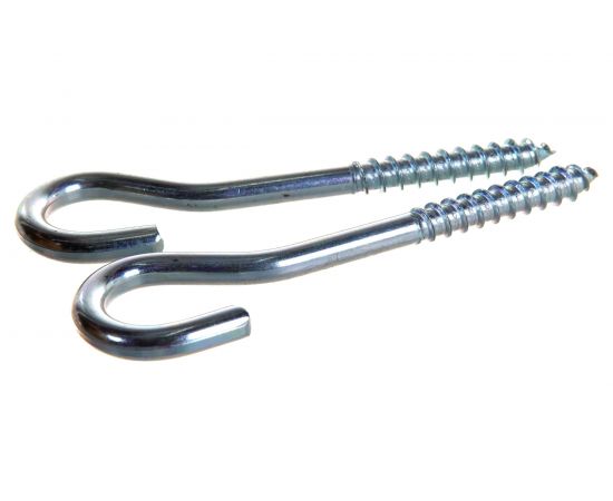 Крюк-шуруп ЕВРОПАРТНЕР Zn d9,4хL135 мм 2 шт. 13 7656 3 – изображение 3