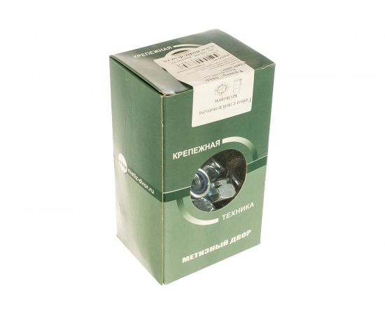 Самостопорящаяся гайка с нейлоновым кольцом Метизный двор M16 DIN 985, 50 шт. 4607159067647 – изображение 3