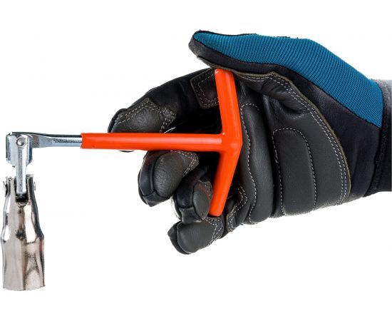 Свечной ключ ЕРМАК с карданным шарниром 21 мм матовый усиленный TP006 766-019 – изображение 4