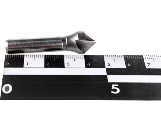 Зенковка (12х8х46 мм; Z3; 90°; HSSE) Bucovice Tools 745120 – изображение 4