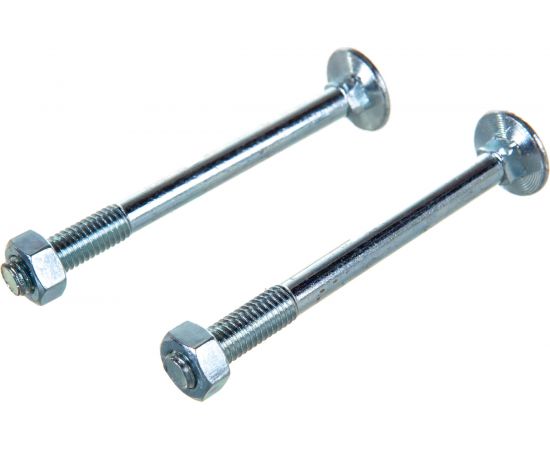 Болт с п.кр. гол. и кв.подголовком, с гайкой ЕВРОПАРТНЕР DIN603 Zn M8x90 2шт. 6 0533 2 – изображение 4