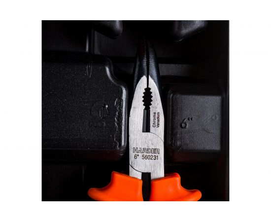 Набор профессионального шарнирно-губцевого инструмента HARDEN 4 предмета, CRV 520642 – изображение 4