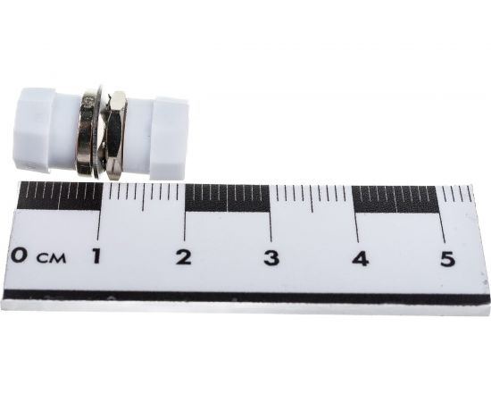 Оптический проходной адаптер FC-FC Hyperline, FA-S00Z-FC/FC-N/WH-SL SM/MM, simplex, корпус 243948 – изображение 4