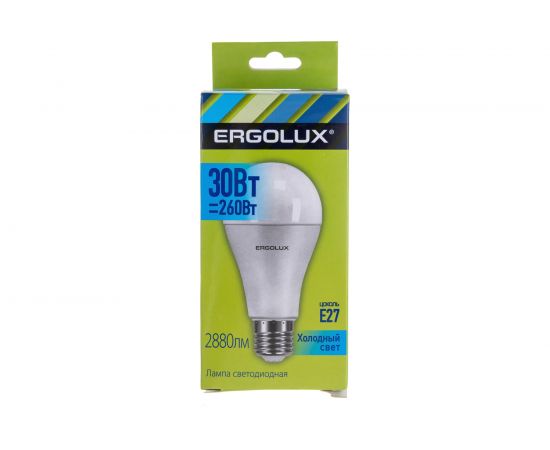 Светодиодная лампа Ergolux LED-A70-30W-E27-4K ЛОН, 30Вт, E27, 4500K 180-240В 14229 – изображение 4
