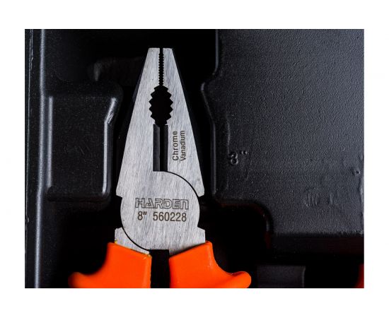 Набор профессионального шарнирно-губцевого инструмента HARDEN 4 предмета, CRV 520642 – изображение 5