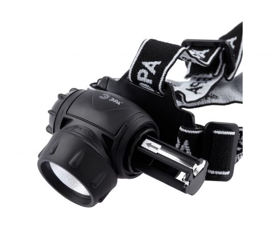 Налобный светодиодный фонарь ЭРА GB410 на батарейках 3хААА, 3 режима, черный, IP44 Б0051463 – изображение 5