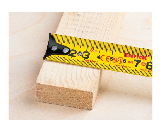 Рулетка KRAFTOOL X-Drive 5м/25мм с ударостойким обрезиненным корпусом 34122-05-25_z02 – изображение 8