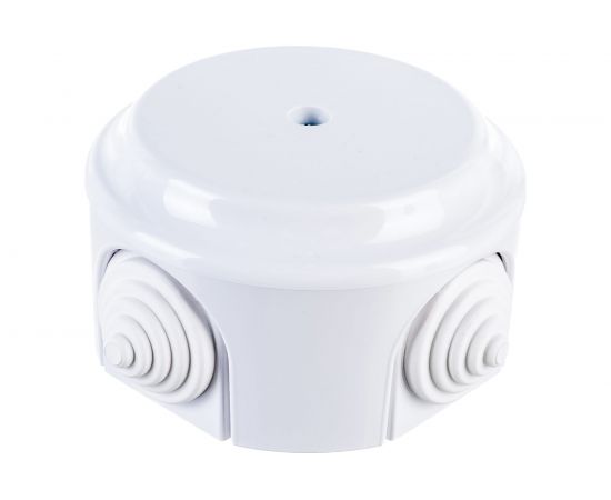 Монтажная коробка Bylectrica открытая установка, с сальниками, диаметр 94 мм, серия РЕТРО, КМ-449 