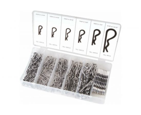 Набор пружинных шплинтов Сервис Ключ 150 предметов 73151 