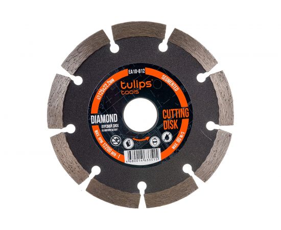 Диск алмазный сегментный 125х1.8х22.2 мм Tulips tools EA10-812 