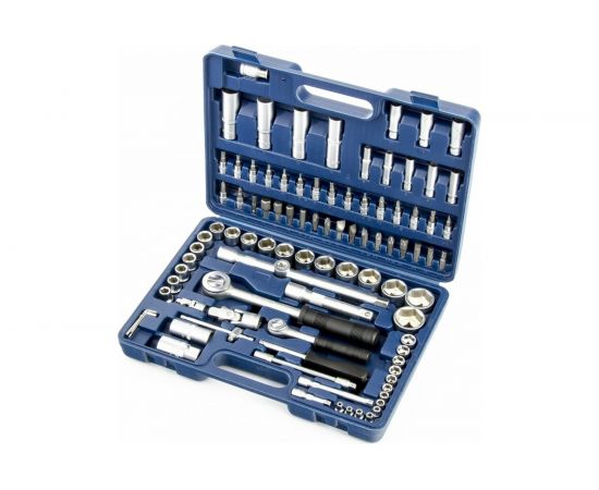 Набор инструментов СИБРТЕХ 1/2 " 1/4" 94 предмета 13508 