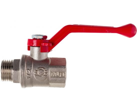 Шаровой кран VALFEX PREMIUM для воды, 1/2"" ВР/НР, рычаг VF.215.NR1.012.PREMIUM 