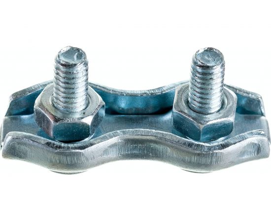 Зажим для троса ЕВРОПАРТНЕР DUBLEX Zn D2, 1 шт. Z1 07737 