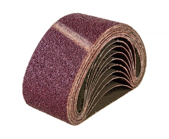 Шлифовальные ленты ЛБ 75х457 мм, А36, 14А, 10 шт. Tsunami D76107545714036 