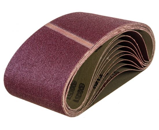 Шлифовальные ленты ЛБ 100х610 мм, А120, 14А, 10 шт. Tsunami D76110061014120 