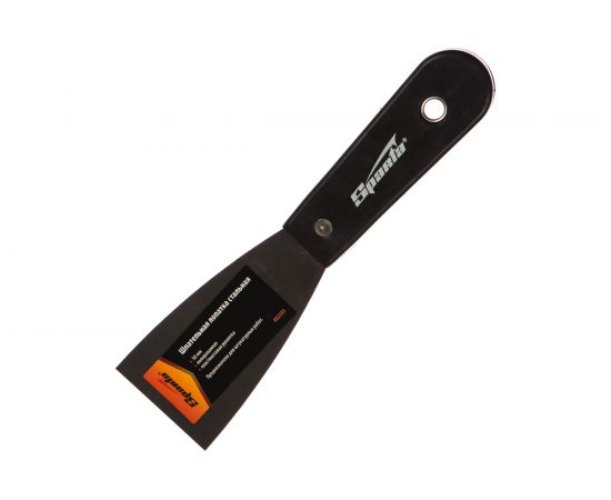 Шпательная лопатка SPARTA стальная, 50 мм, полированная, пластмассовая ручка 852335 