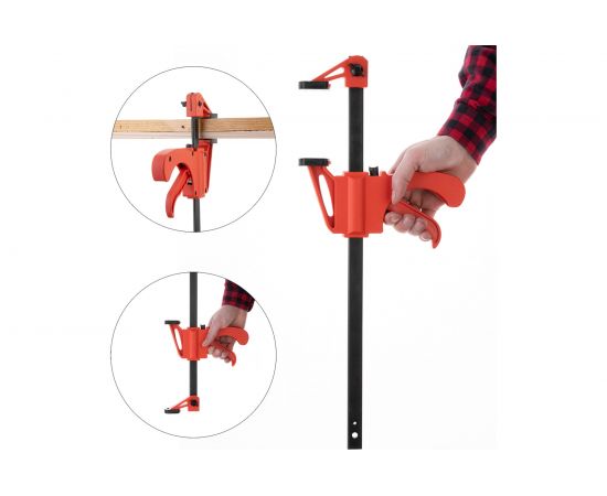 Струбцина автомат INTERTOOL 300*60мм HT-6023 