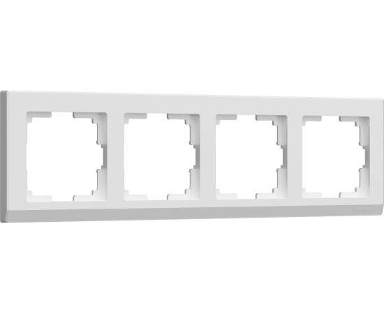 Рамка на 4 поста WERKEL W0041801 Stark белый a050914 