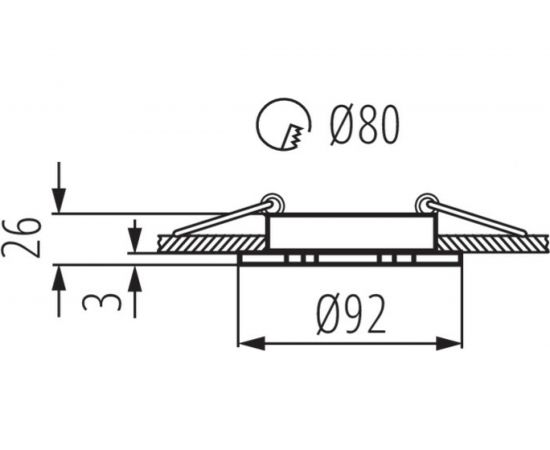 Точечный светильник KANLUX SEIDY CT-DTO50-AL 18280 – изображение 2