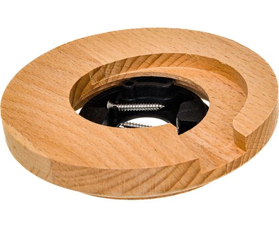 Одинарная рамка Retrika, ретро натуральное дерево, серия Овал RD-01020 – изображение 2