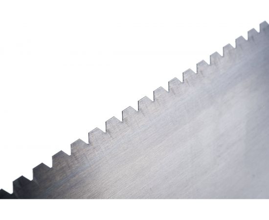 Зубчатый шпатель MAKO для клея трапециевидный стальной, идеален для нанесения клея, тип B1 812615SB – изображение 2