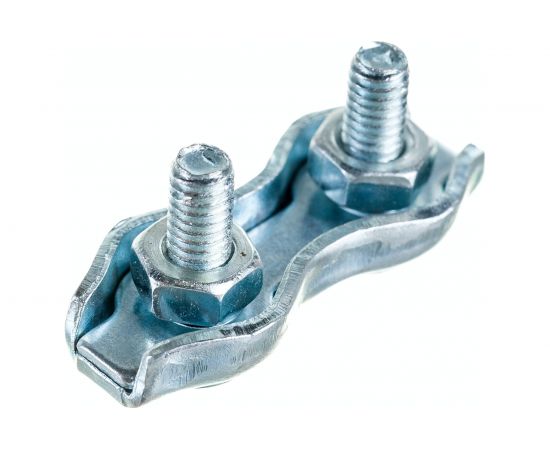 Зажим для троса ЕВРОПАРТНЕР DUBLEX Zn D2, 1 шт. Z1 07737 – изображение 2