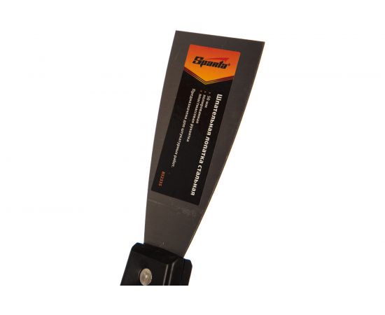 Шпательная лопатка SPARTA стальная, 50 мм, полированная, пластмассовая ручка 852335 – изображение 2