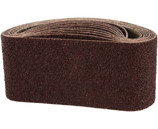 Шлифовальные ленты ЛБ 75х457 мм, А36, 14А, 10 шт. Tsunami D76107545714036 – изображение 2