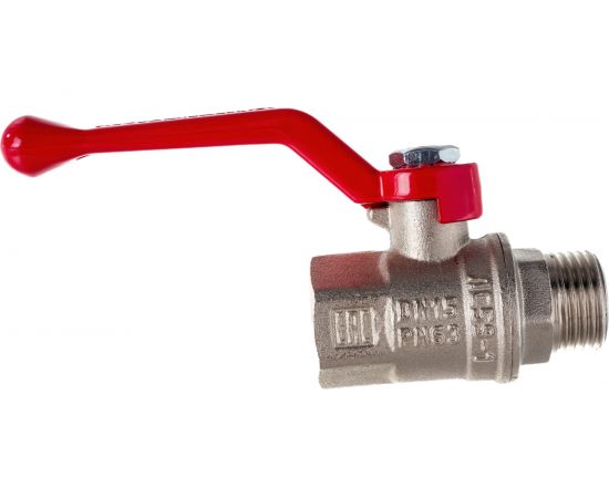 Шаровой кран VALFEX PREMIUM для воды, 1/2"" ВР/НР, рычаг VF.215.NR1.012.PREMIUM – изображение 2