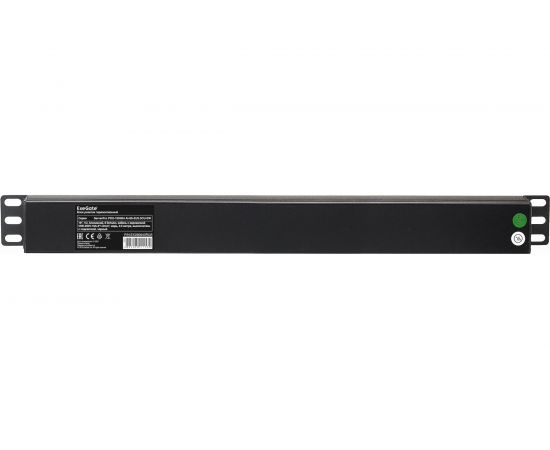 Блок розеток ExeGate ServerPro PDU-19H804 Al-8S-EU2.5CU-SW, 19, 1U, алюминий, 8Schuko, евро, 2.5м 280843 – изображение 2