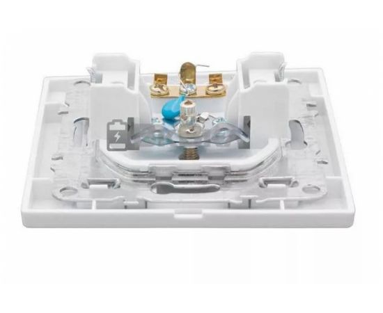 1-местная розетка EKF Минск TV СП белый 75Ом 5-862МГц Basic SQERA00-027-10 – изображение 3